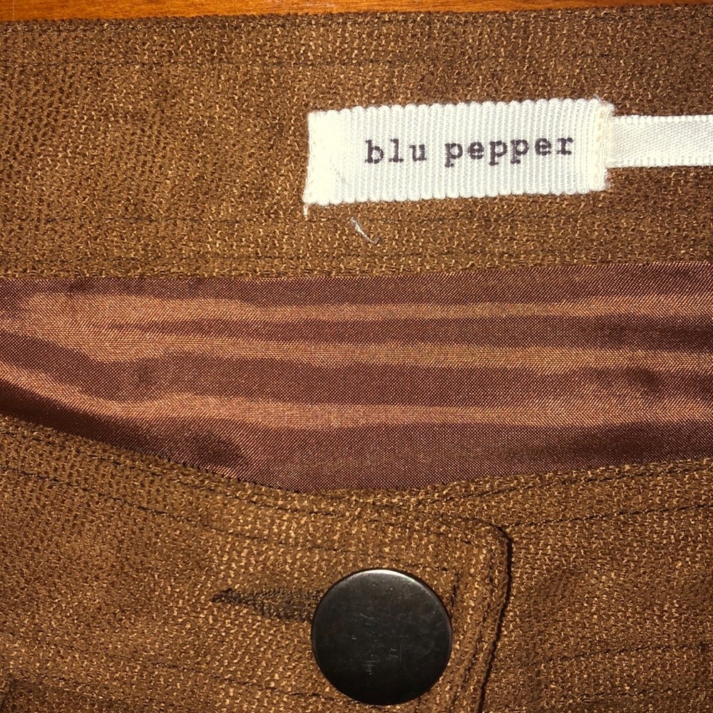 Corduroy button skirt - Picture 3 of 3